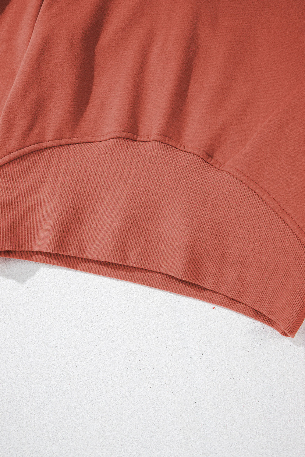 Green Fleece Lined Zip Up Stand Collar Thumbhole Sleeve Sweatshirt
