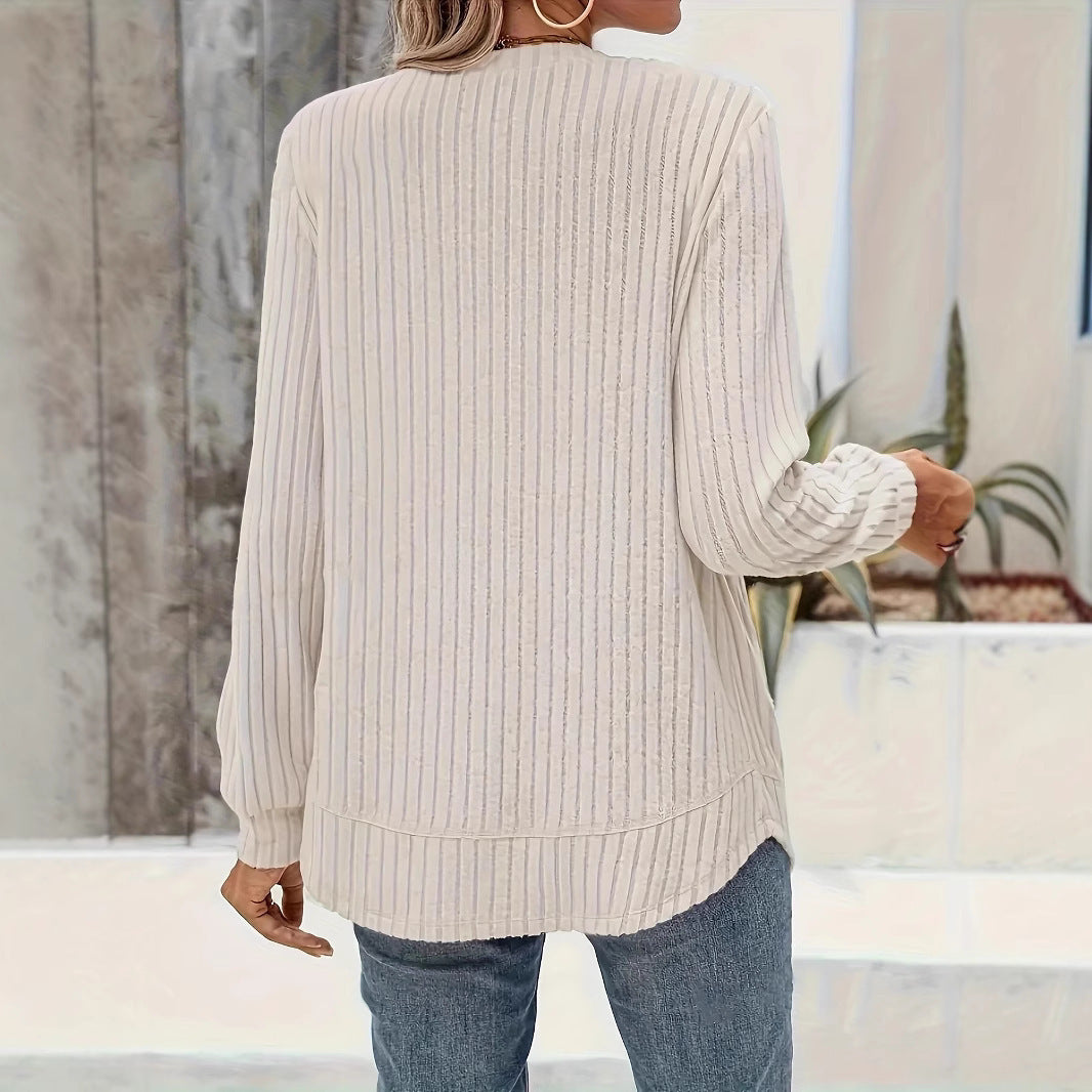 Women's Loose Crew Neck Top