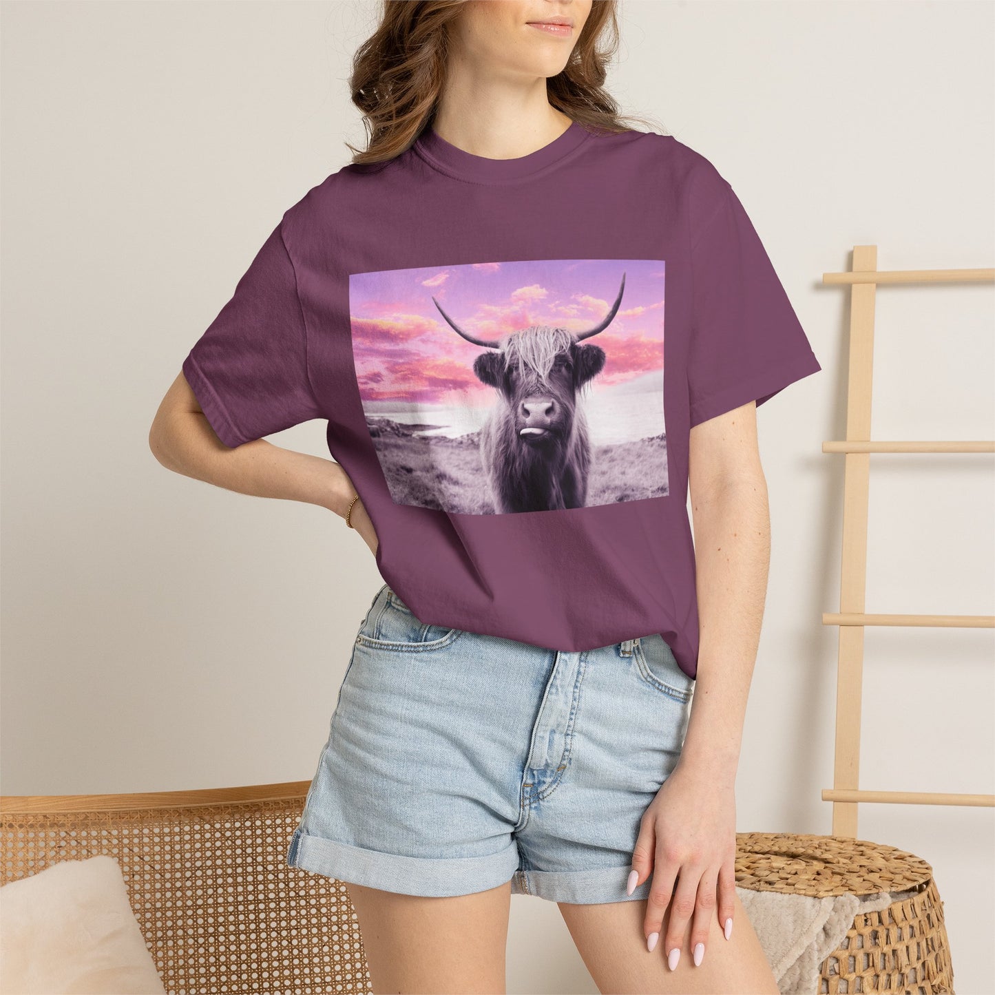 Highland Cow Tee