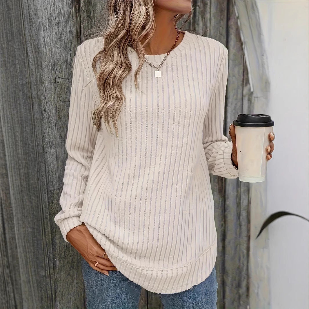 Women's Loose Crew Neck Top