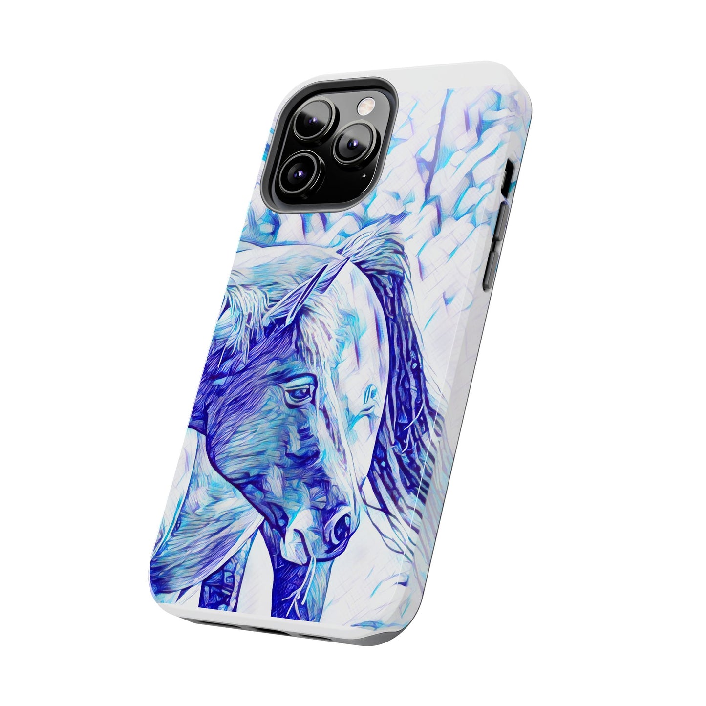 Horse Sketch Tough Phone Cases