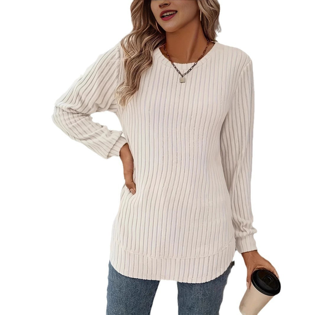 Women's Loose Crew Neck Top