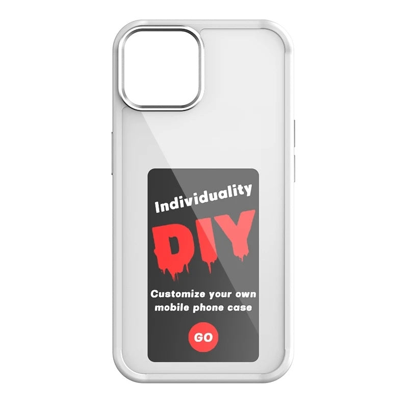 Phone Apple iPhone E-ink Screen Case Unlimited Screen Projection Personalized Cover Battery Free New Designer Luxury