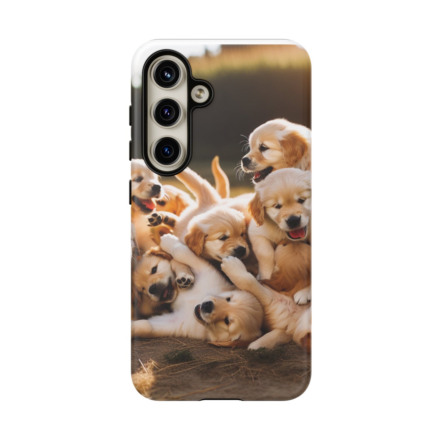 Tough Cases Golden Retriever Puppies