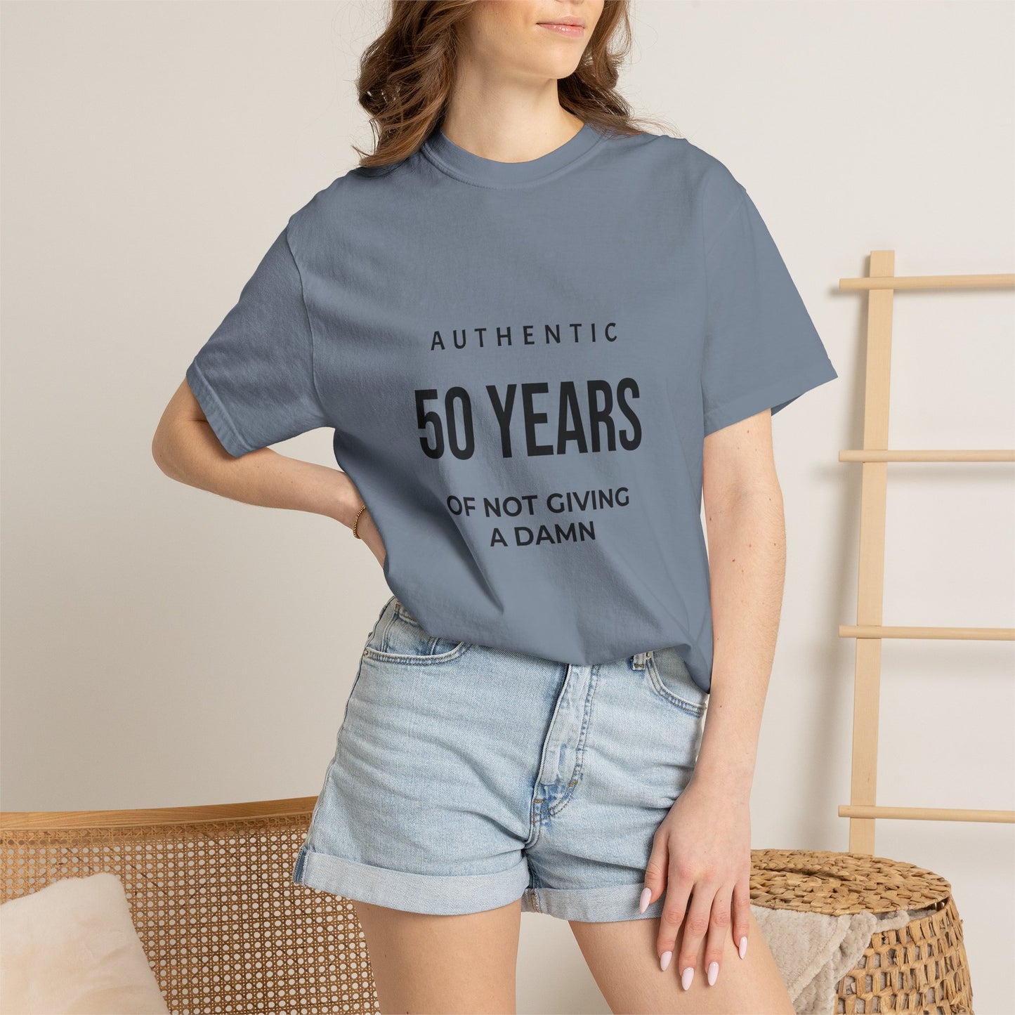 50 Years of Not Giving a Damn T-Shirt — Funny 50th Birthday Tee