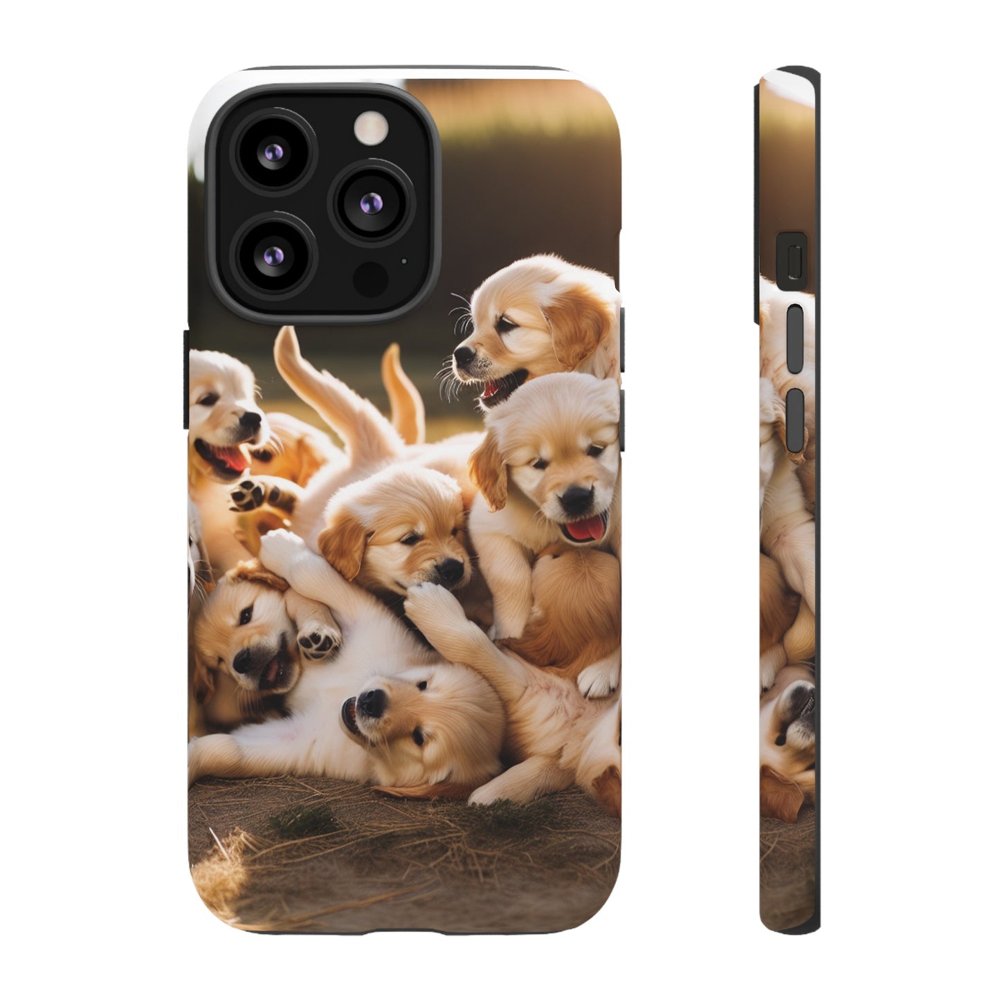 Tough Cases Golden Retriever Puppies