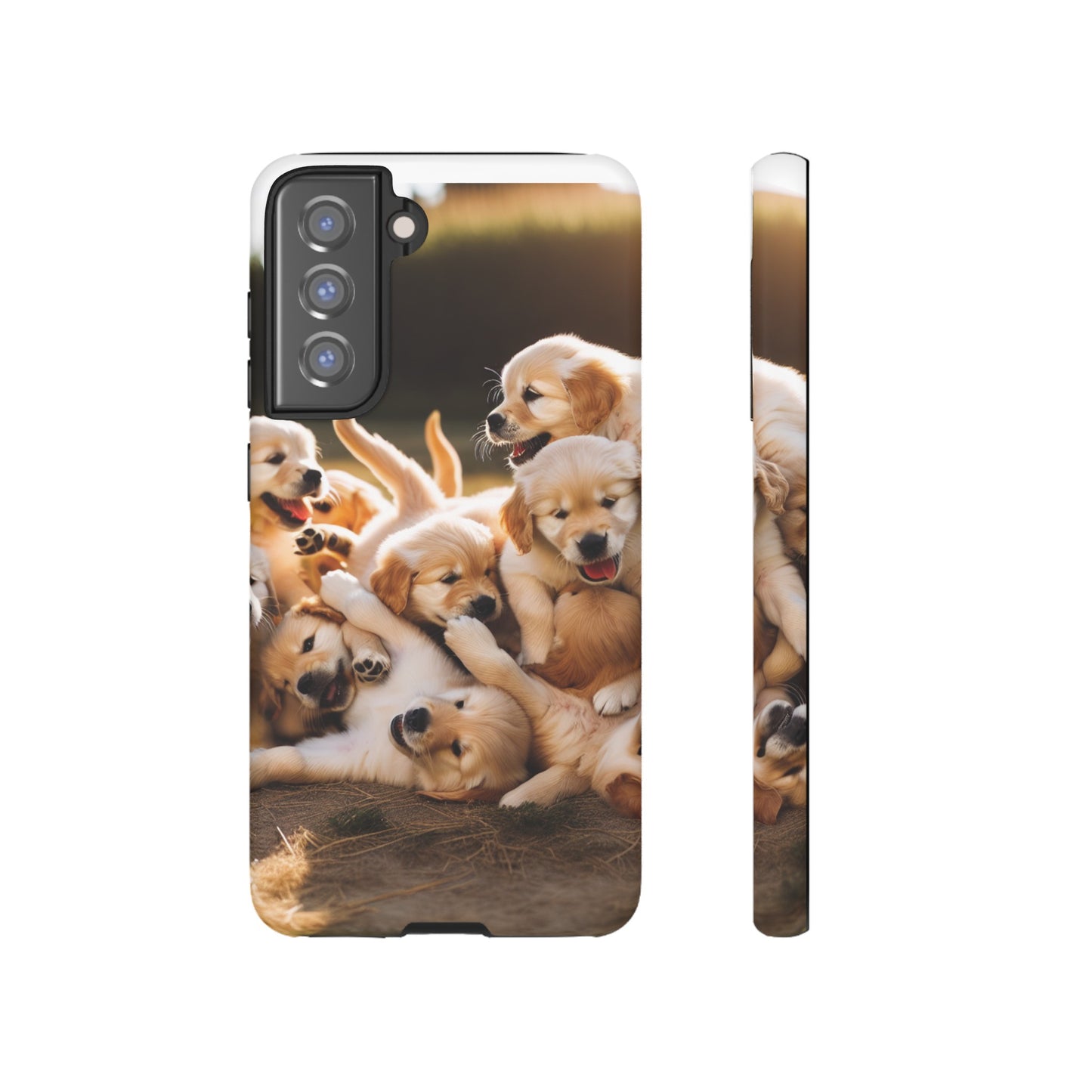 Tough Cases Golden Retriever Puppies