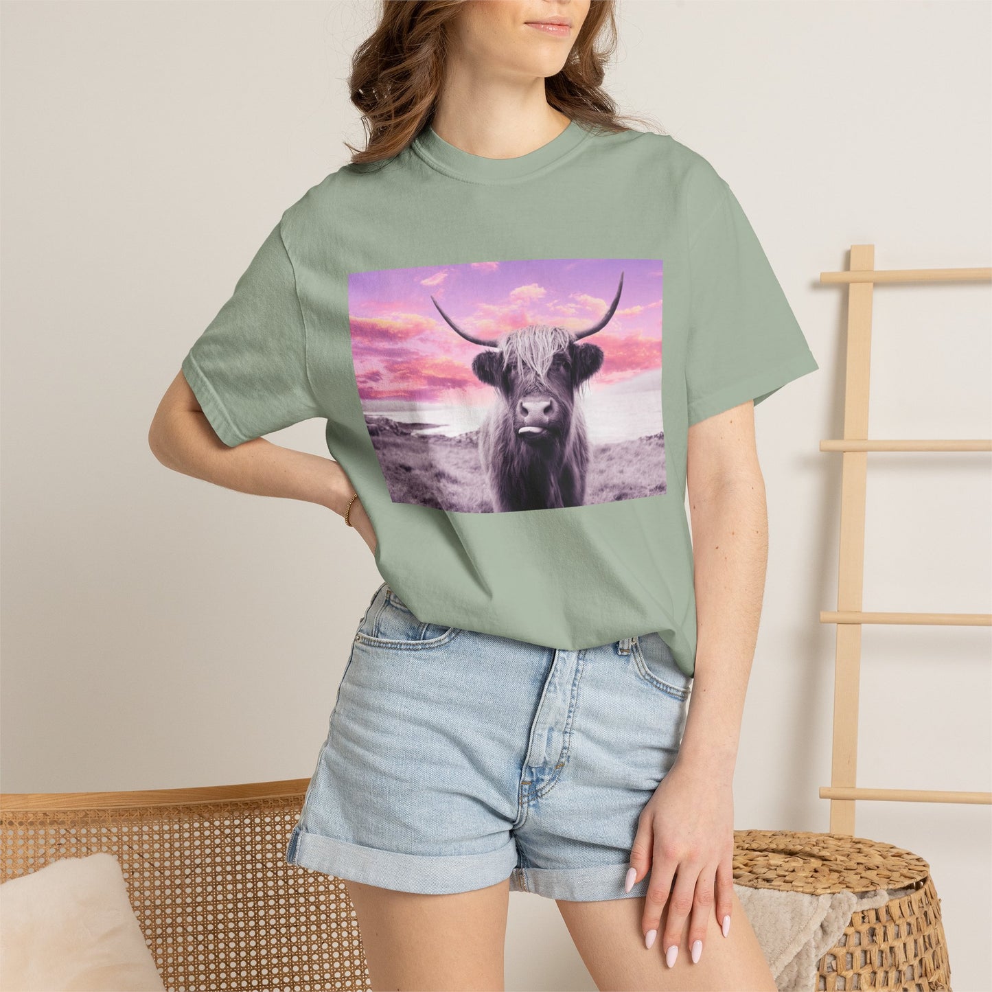 Highland Cow Tee