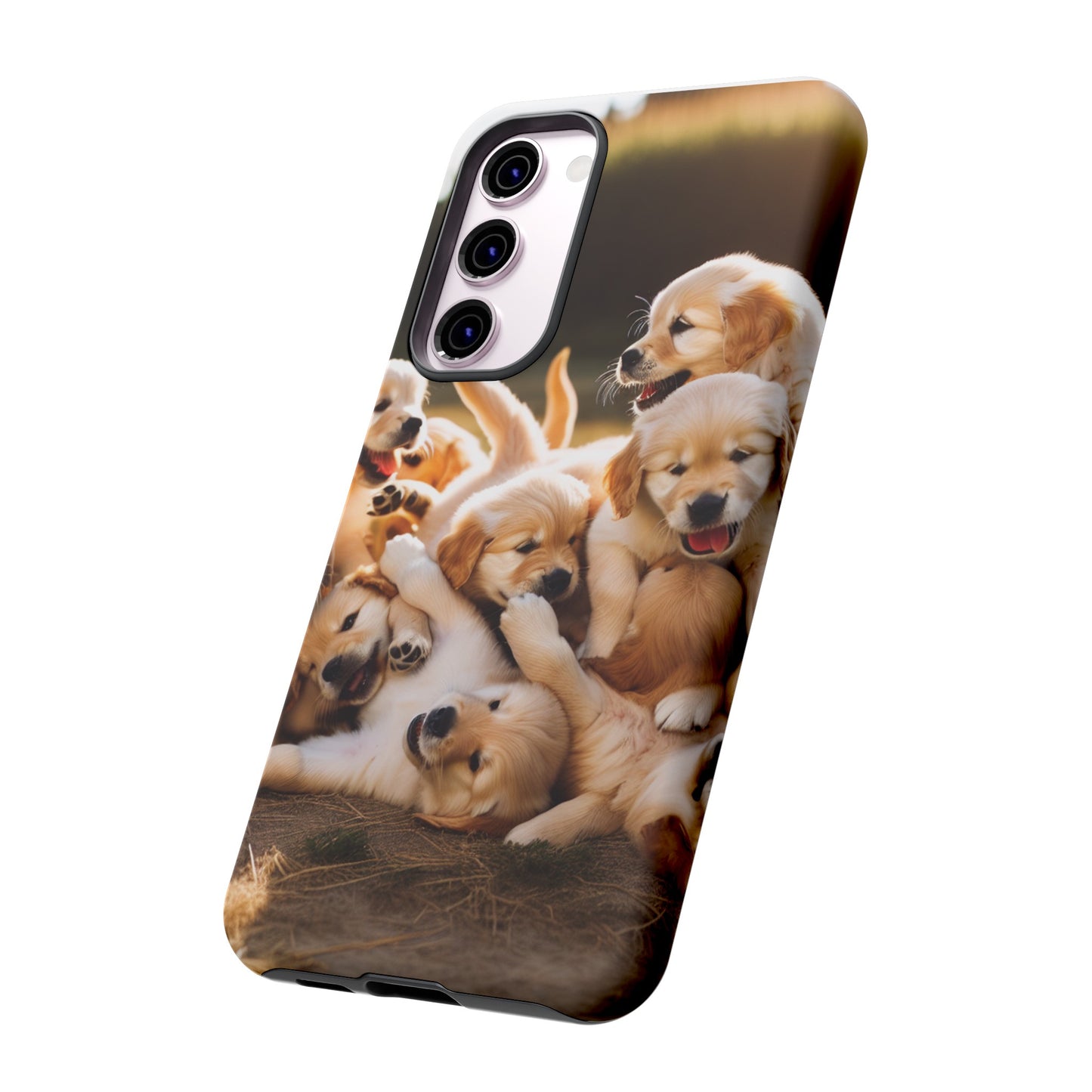 Tough Cases Golden Retriever Puppies