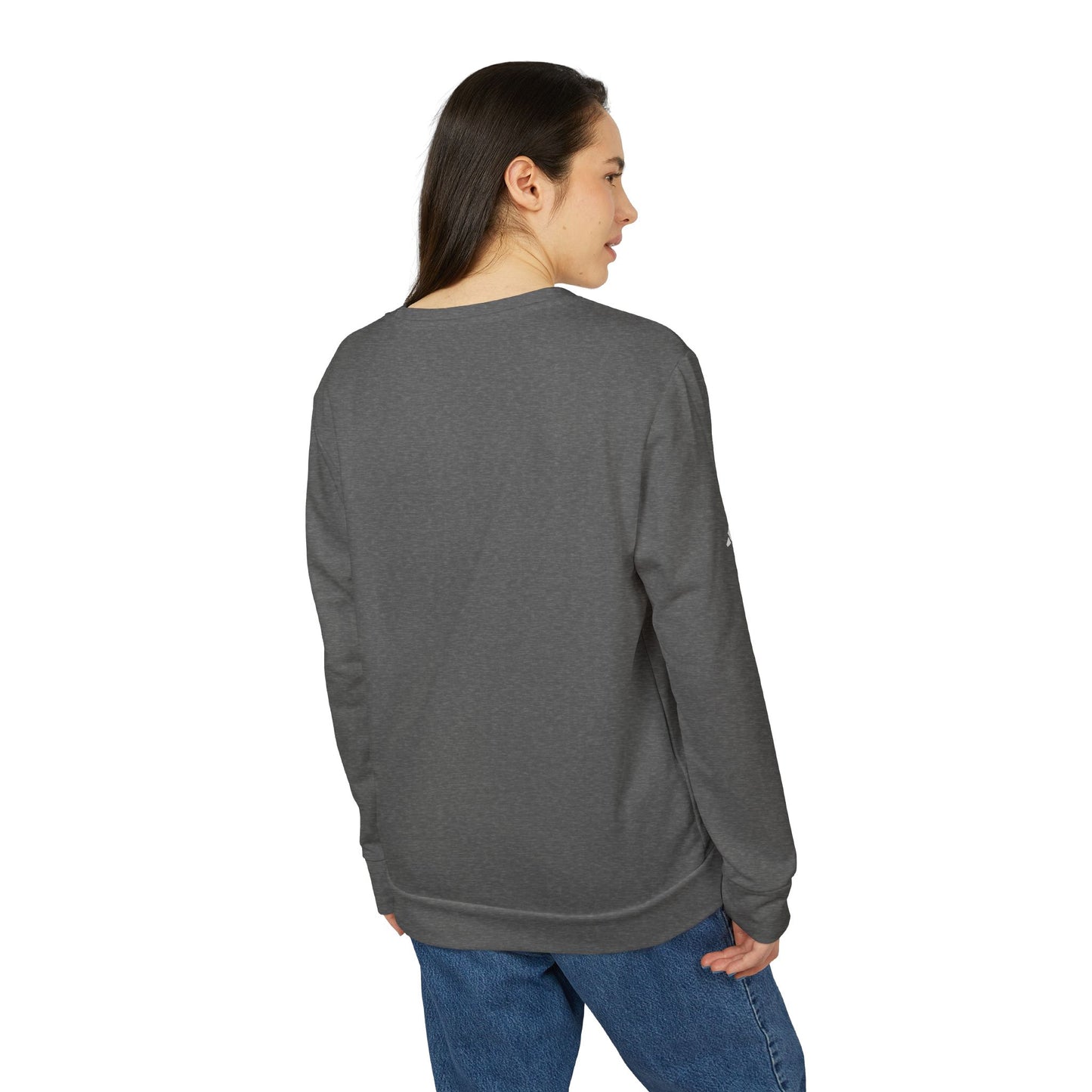 Quality Unisex Fleece Crewneck Sweatshirt Human Being Funny NON GMO