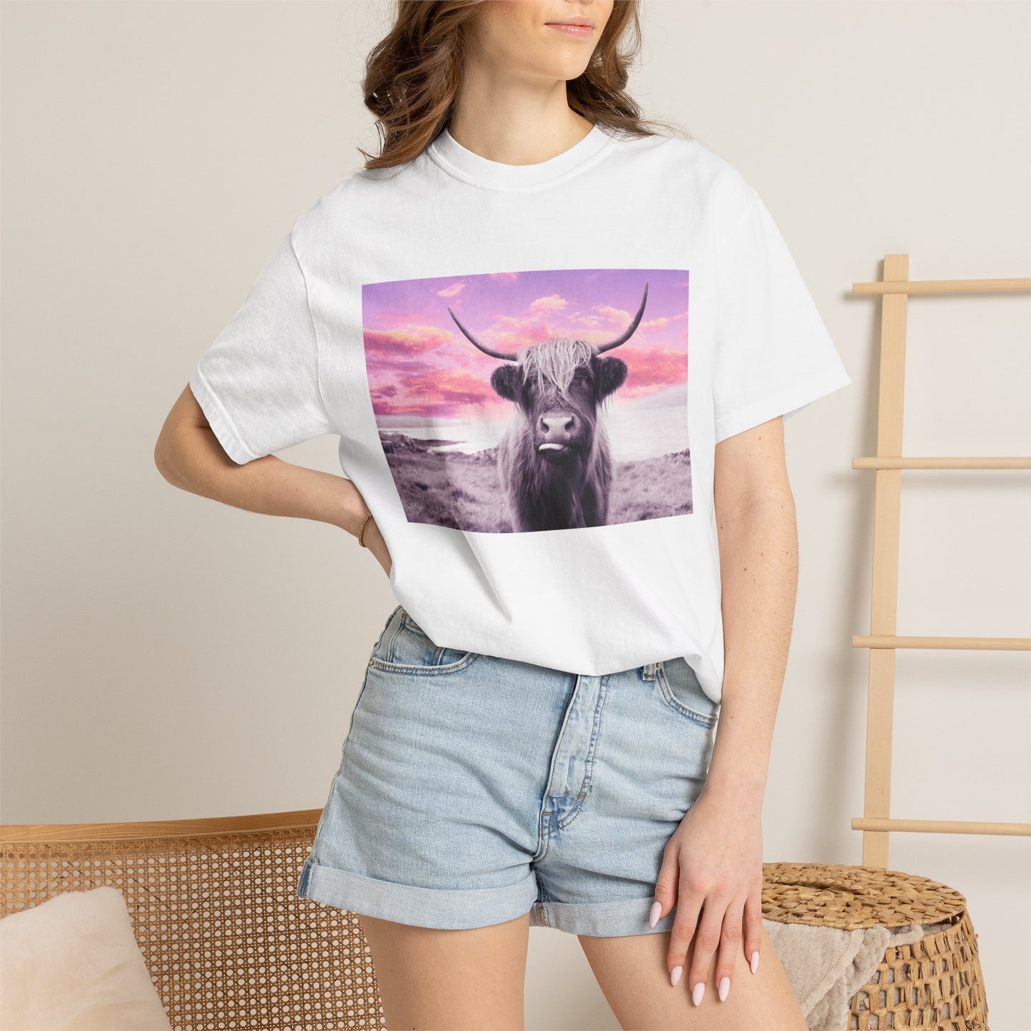 Highland Cow Tee
