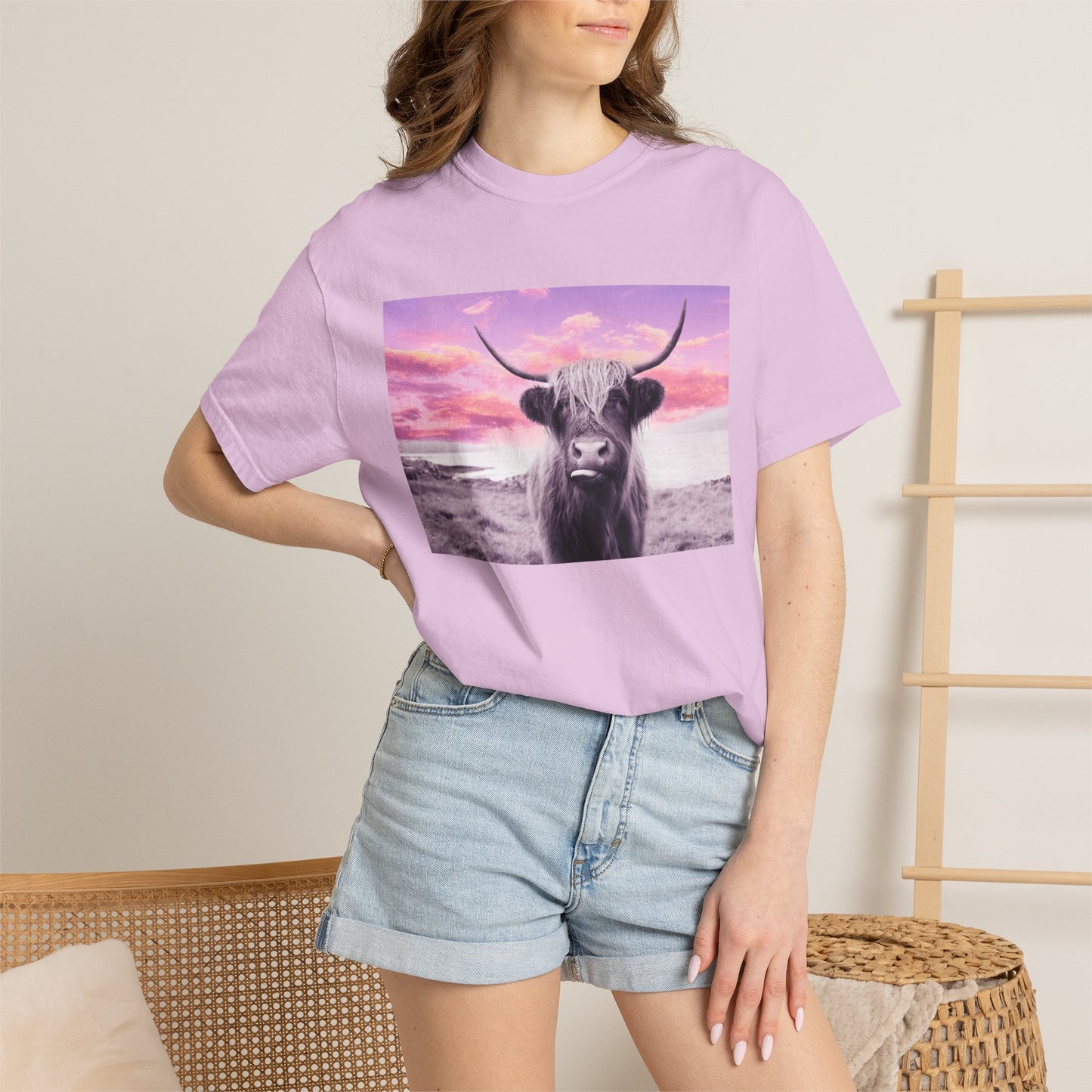 Highland Cow Tee