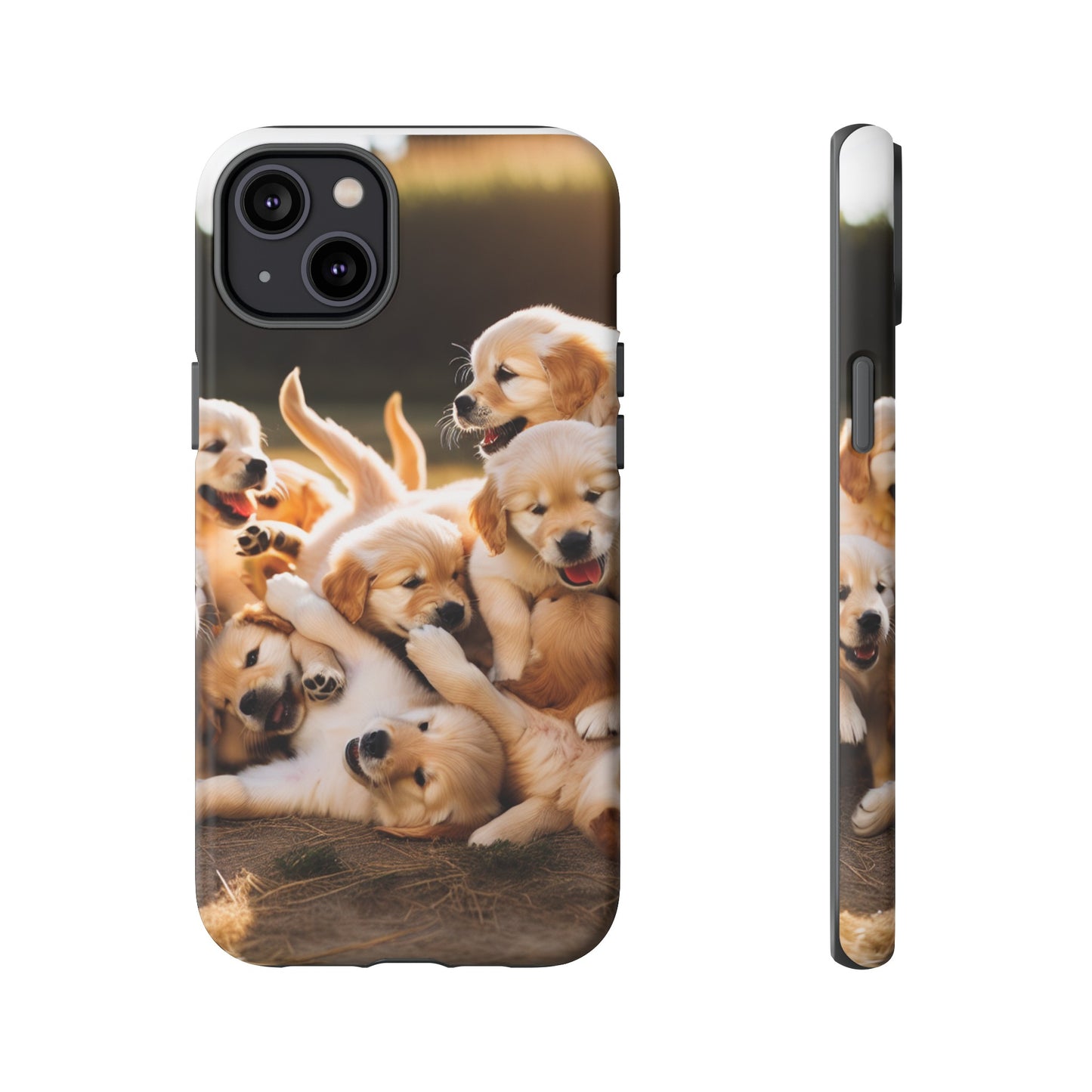Tough Cases Golden Retriever Puppies