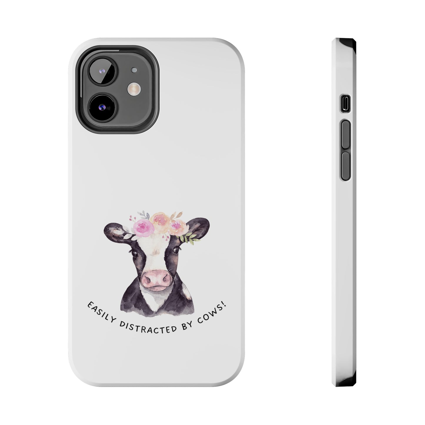Easily distracted by Cows Tough Phone Cases