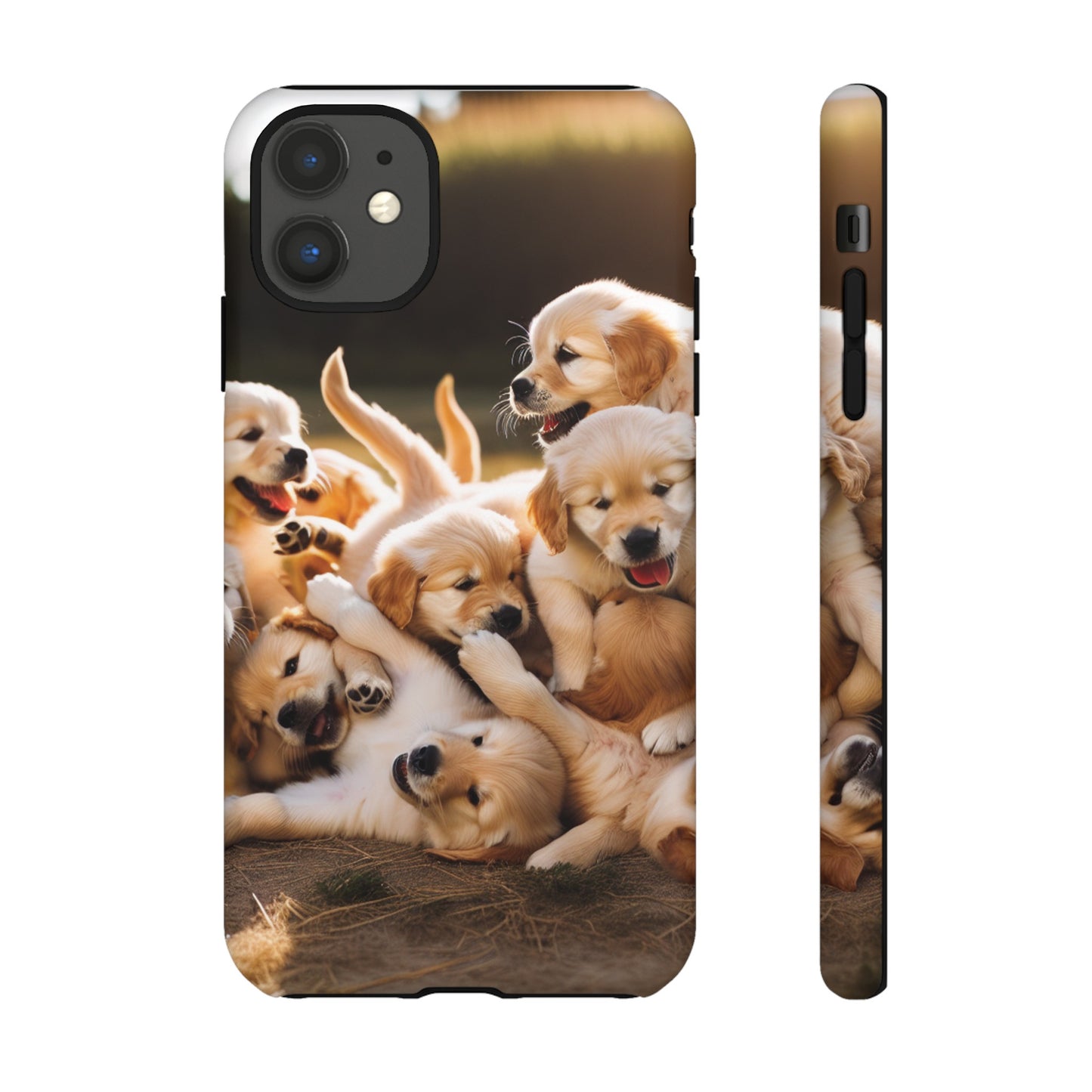 Tough Cases Golden Retriever Puppies