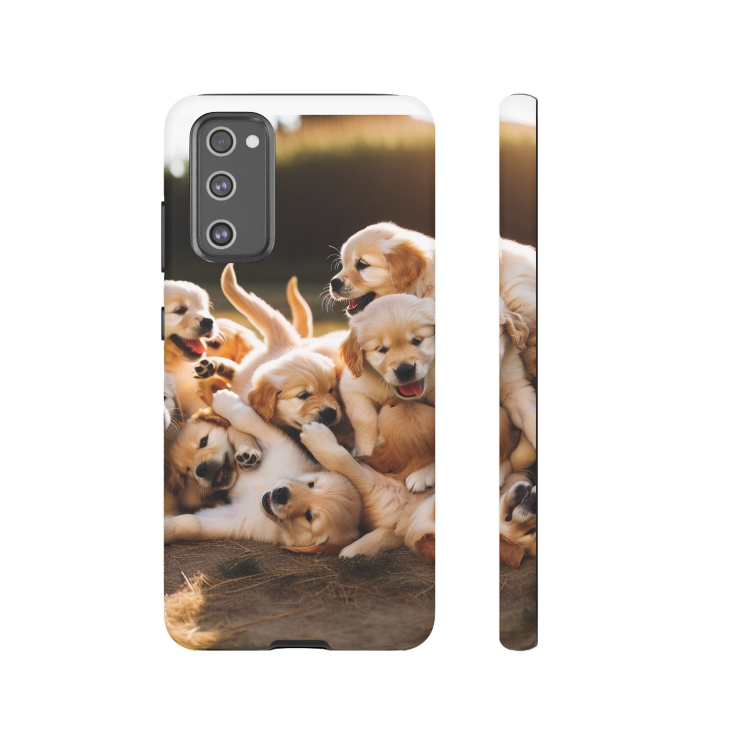 Tough Cases Golden Retriever Puppies