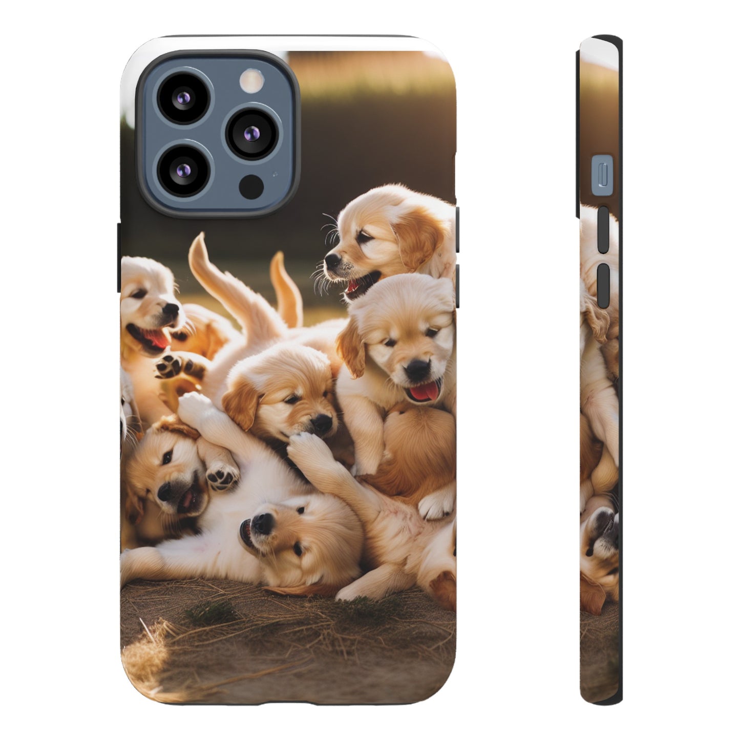 Tough Cases Golden Retriever Puppies