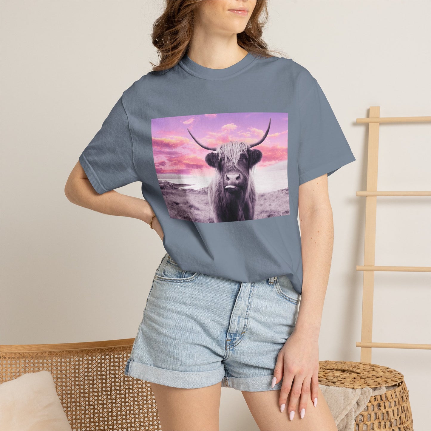 Highland Cow Tee