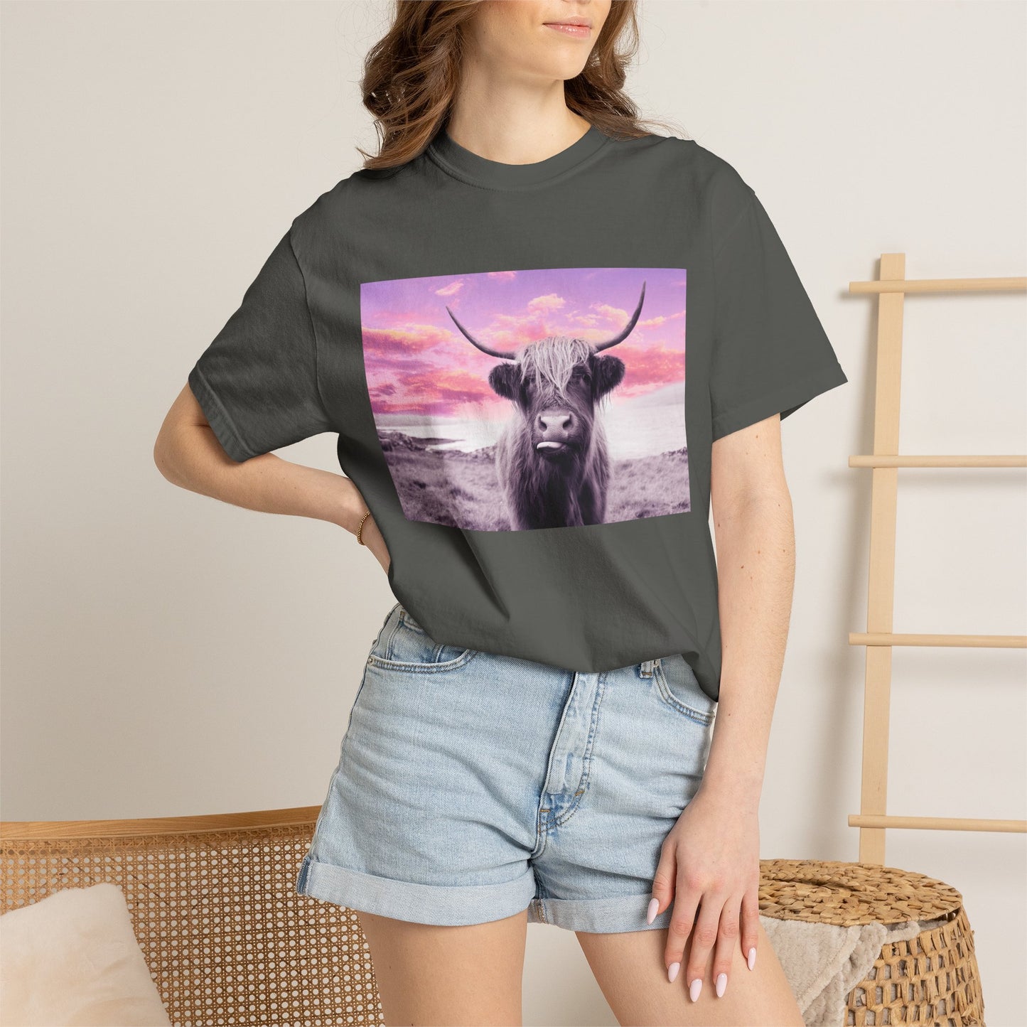 Highland Cow Tee