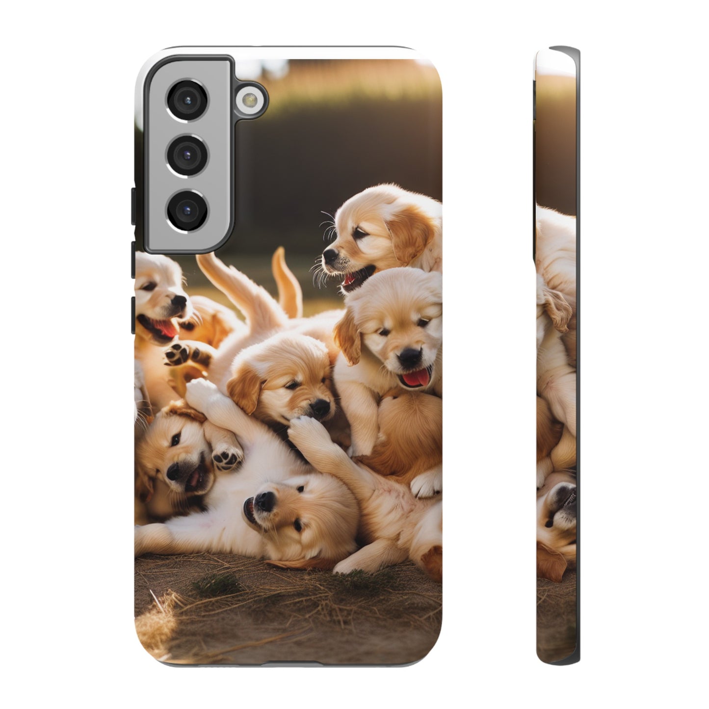 Tough Cases Golden Retriever Puppies