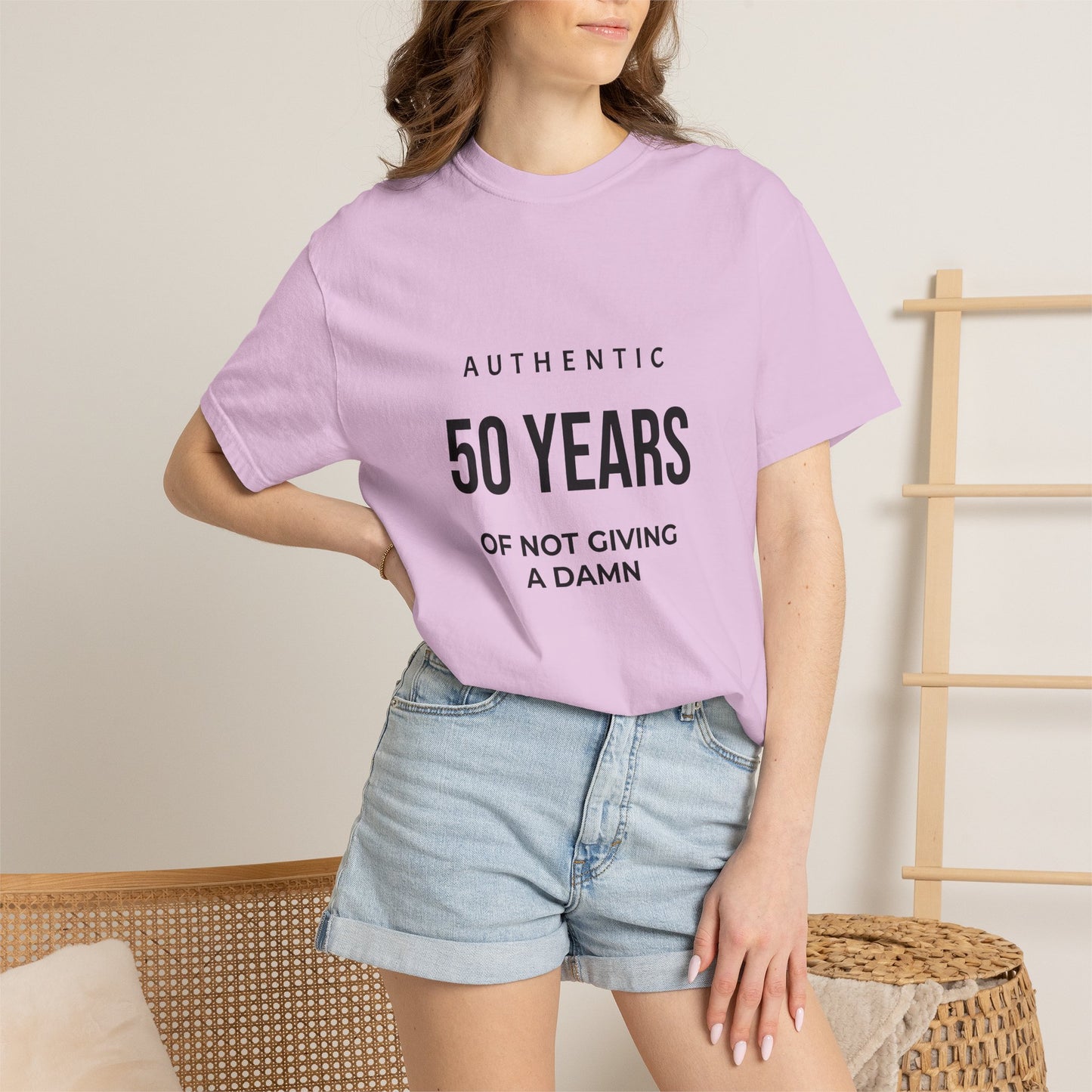 50 Years of Not Giving a Damn T-Shirt — Funny 50th Birthday Tee