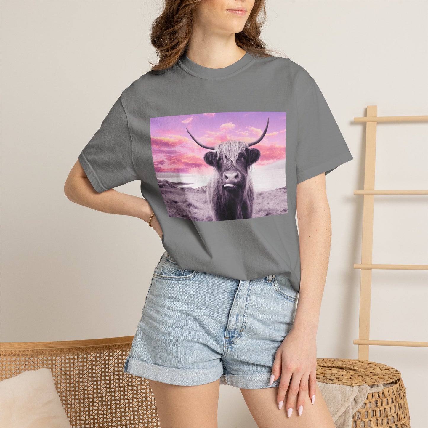 Highland Cow Tee