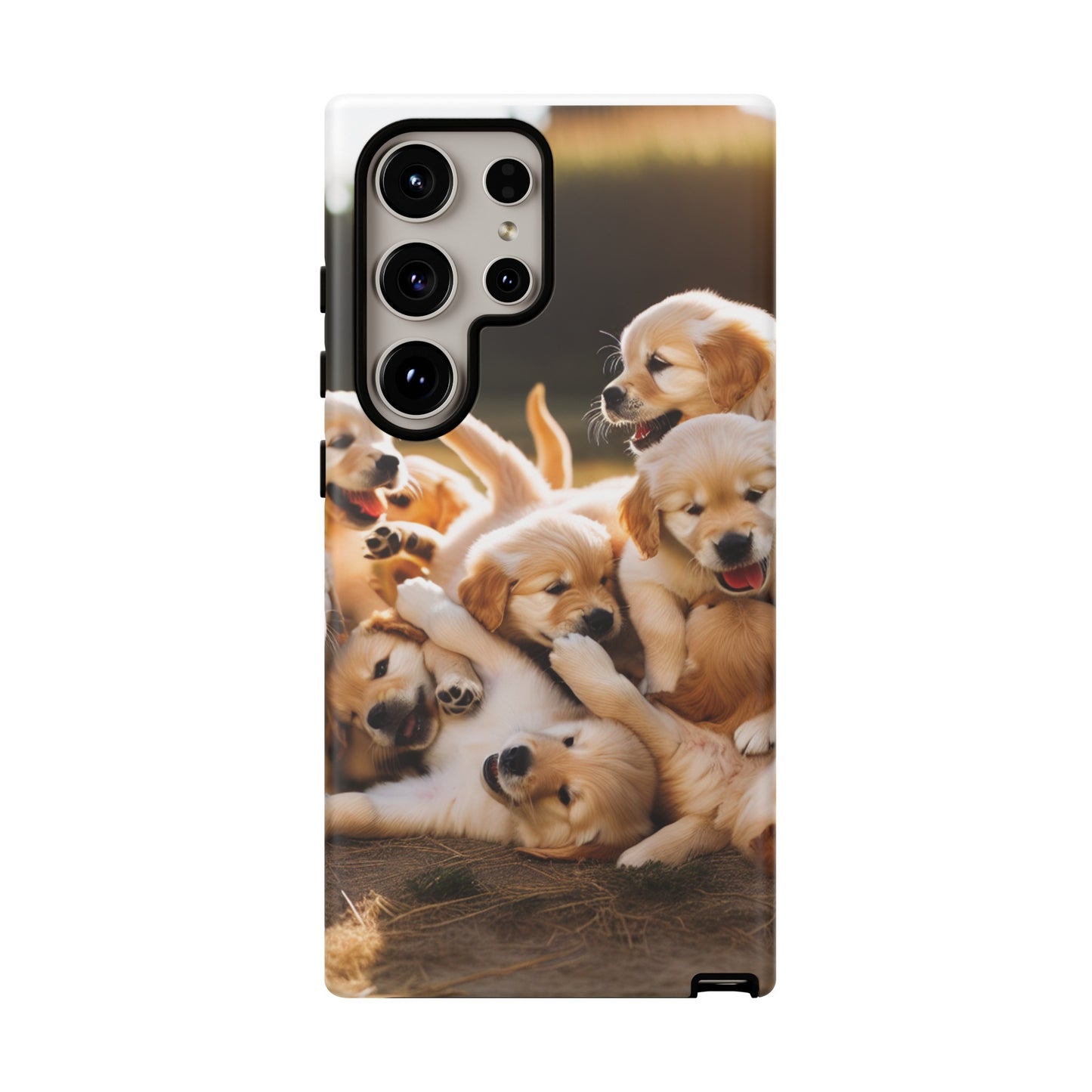 Tough Cases Golden Retriever Puppies
