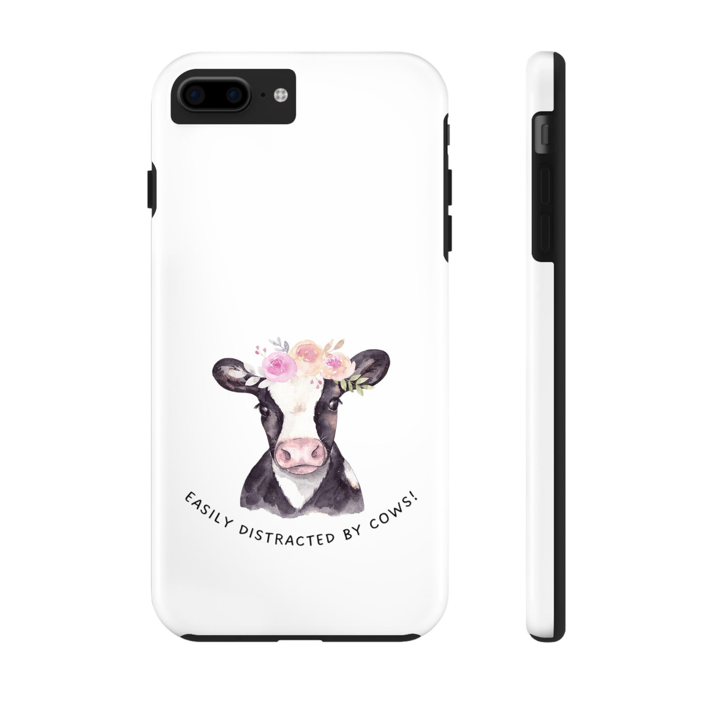 Easily distracted by Cows Tough Phone Cases