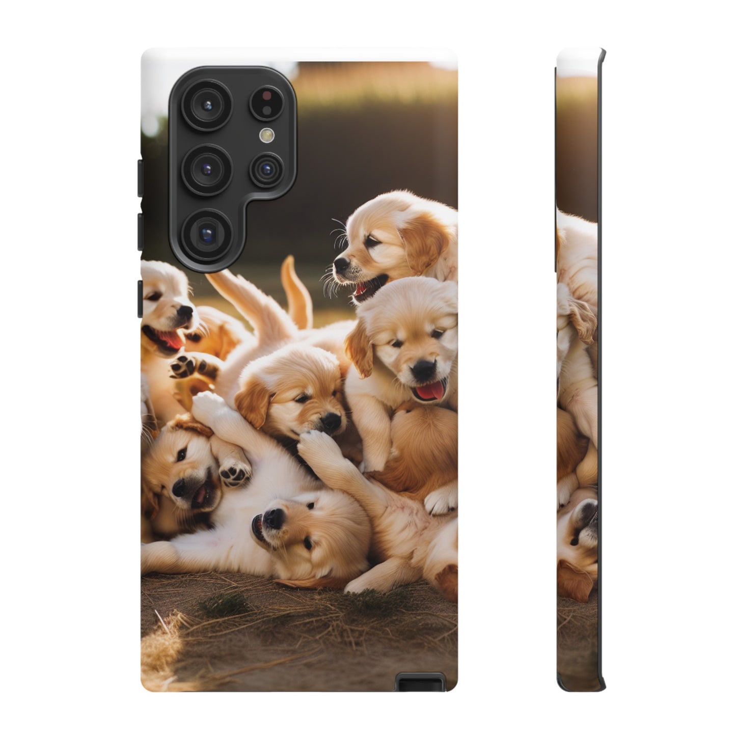 Tough Cases Golden Retriever Puppies