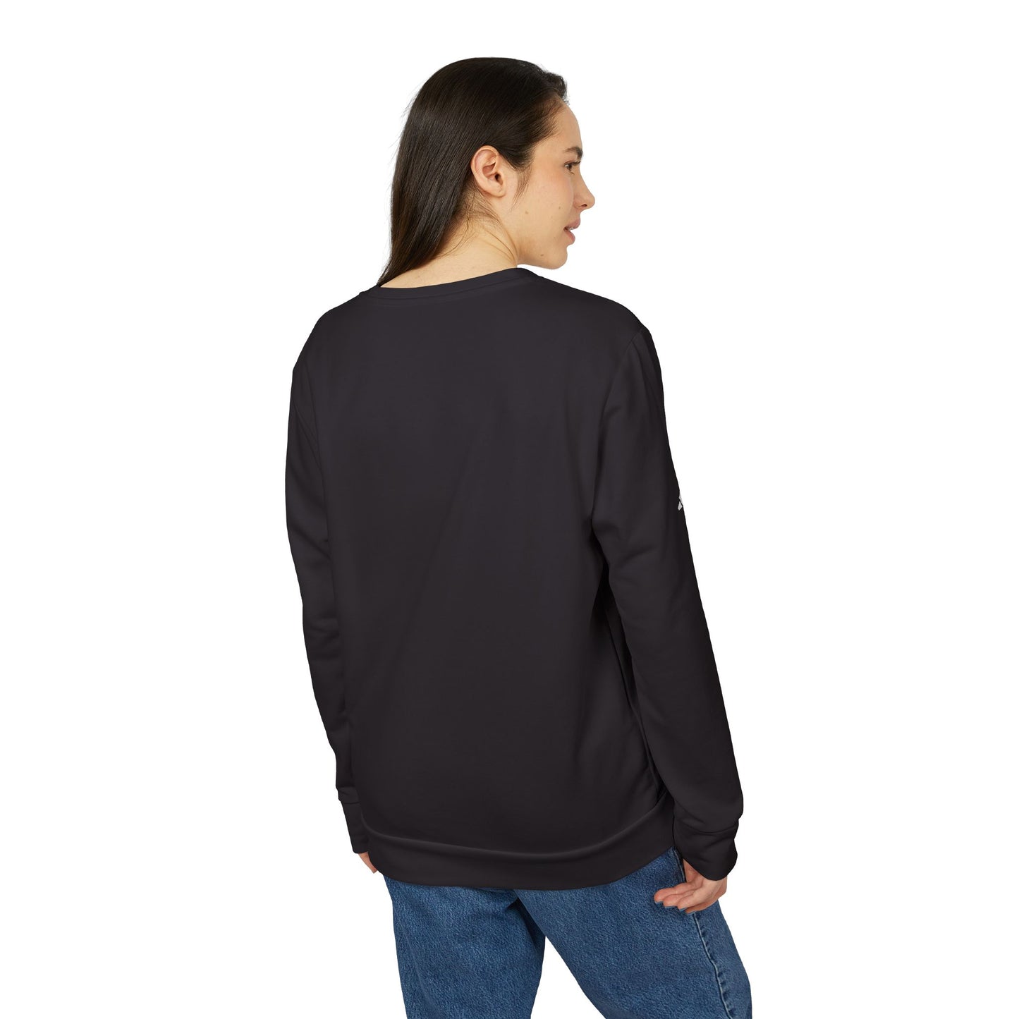 Quality Unisex Fleece Crewneck Sweatshirt Human Being Funny NON GMO