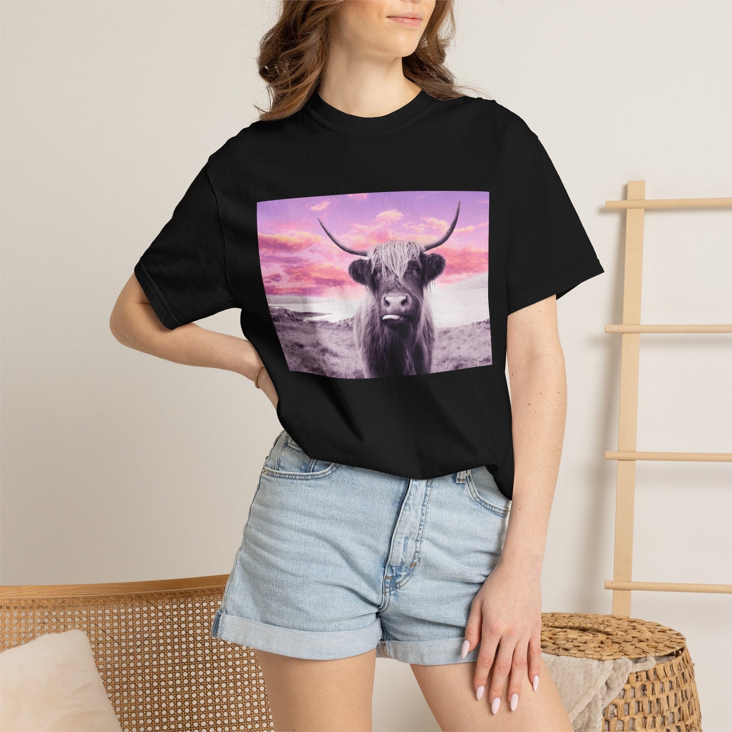 Highland Cow Tee