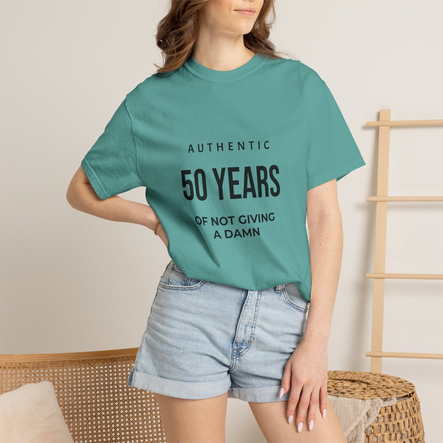 50 Years of Not Giving a Damn T-Shirt — Funny 50th Birthday Tee