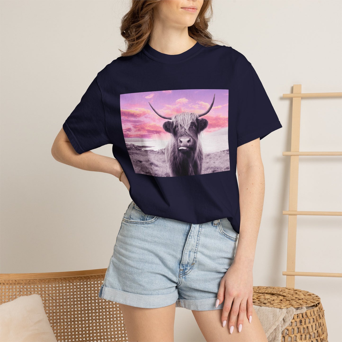 Highland Cow Tee