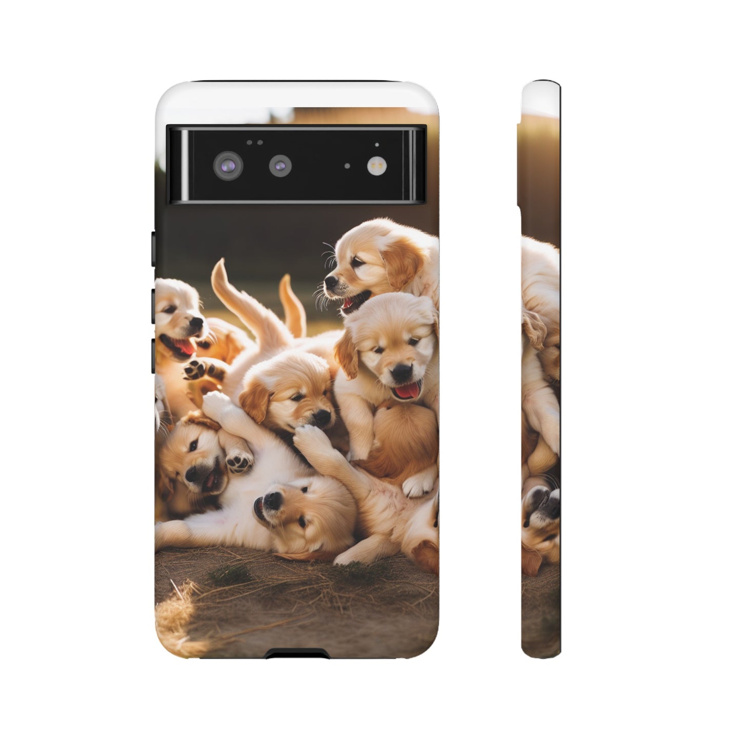 Tough Cases Golden Retriever Puppies