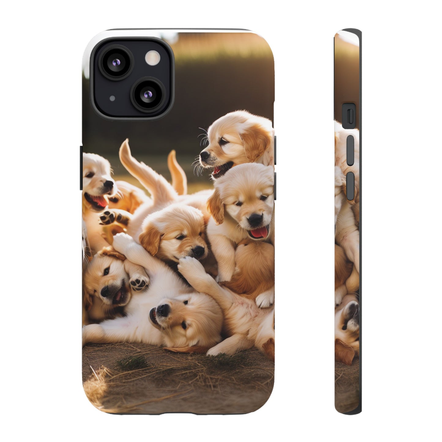 Tough Cases Golden Retriever Puppies