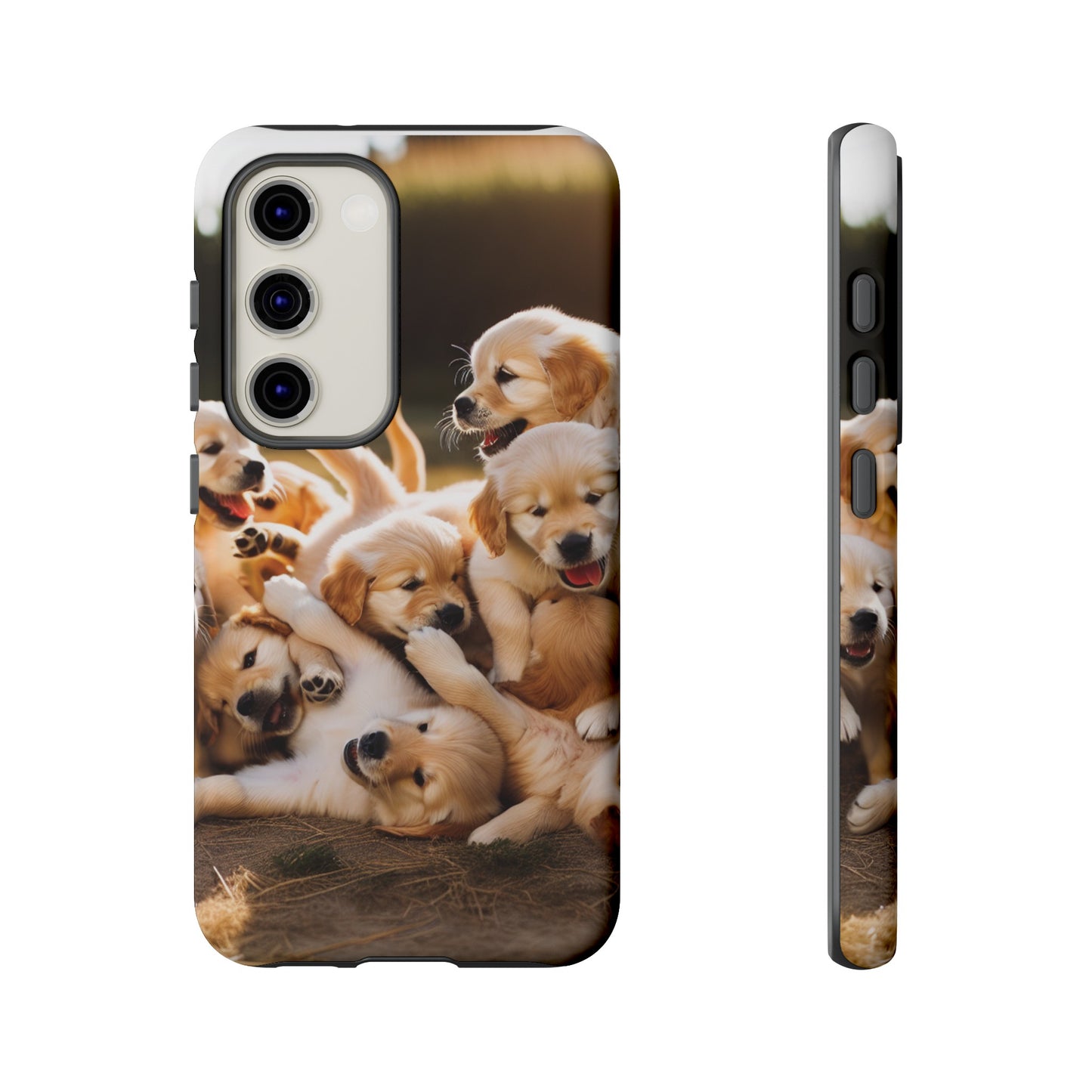 Tough Cases Golden Retriever Puppies