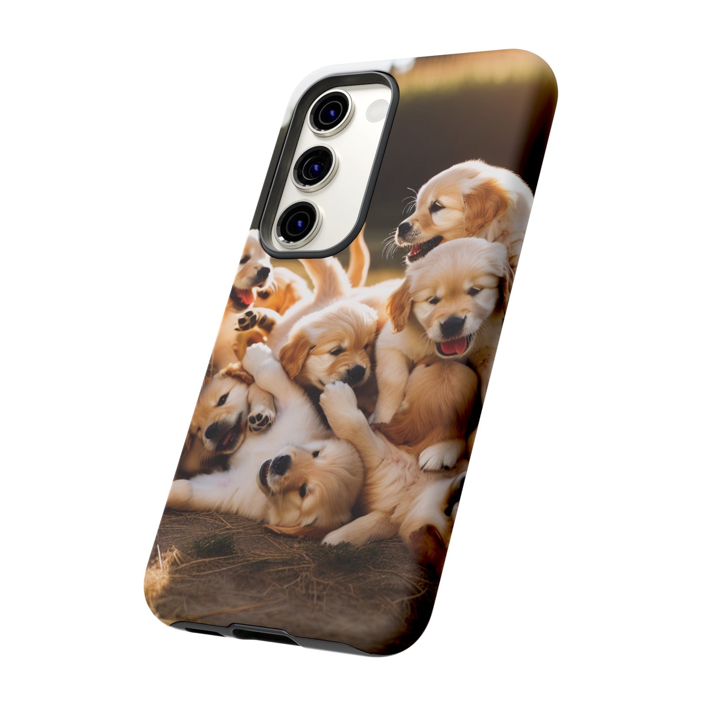 Tough Cases Golden Retriever Puppies