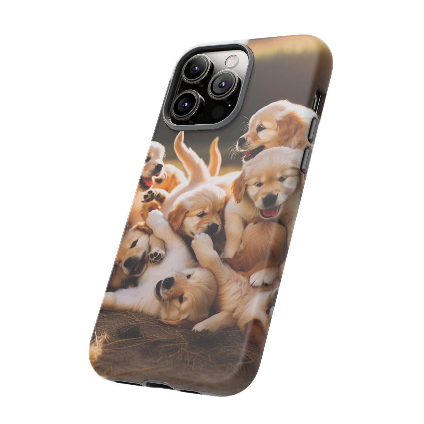 Tough Cases Golden Retriever Puppies