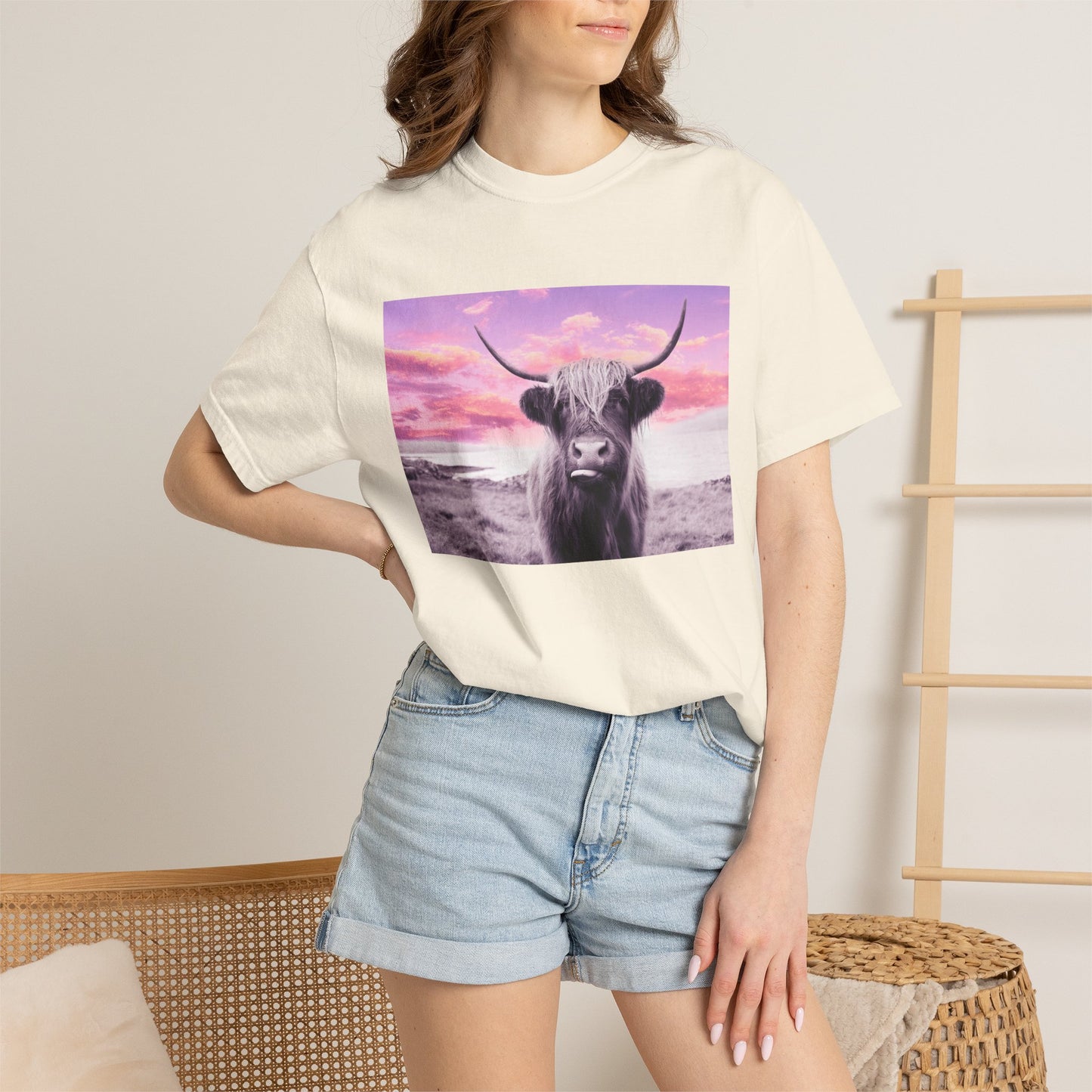 Highland Cow Tee