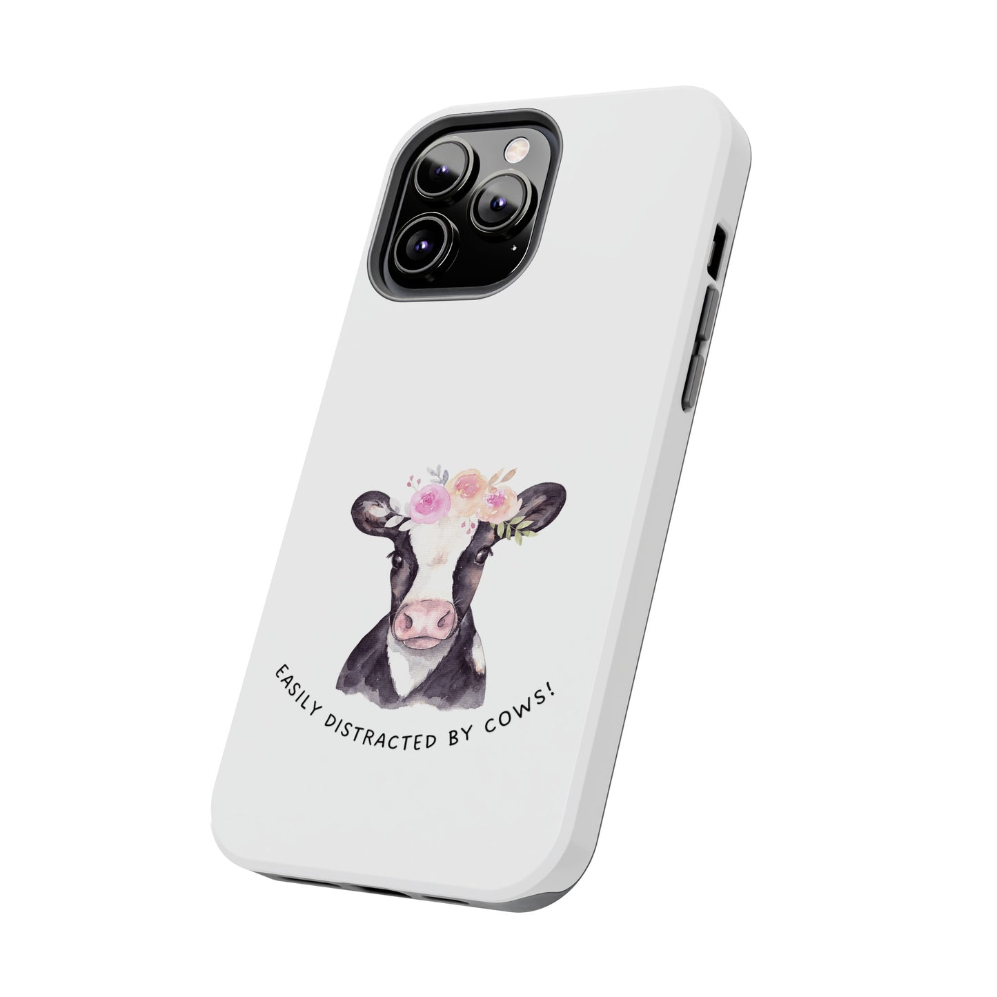 Easily distracted by Cows Tough Phone Cases