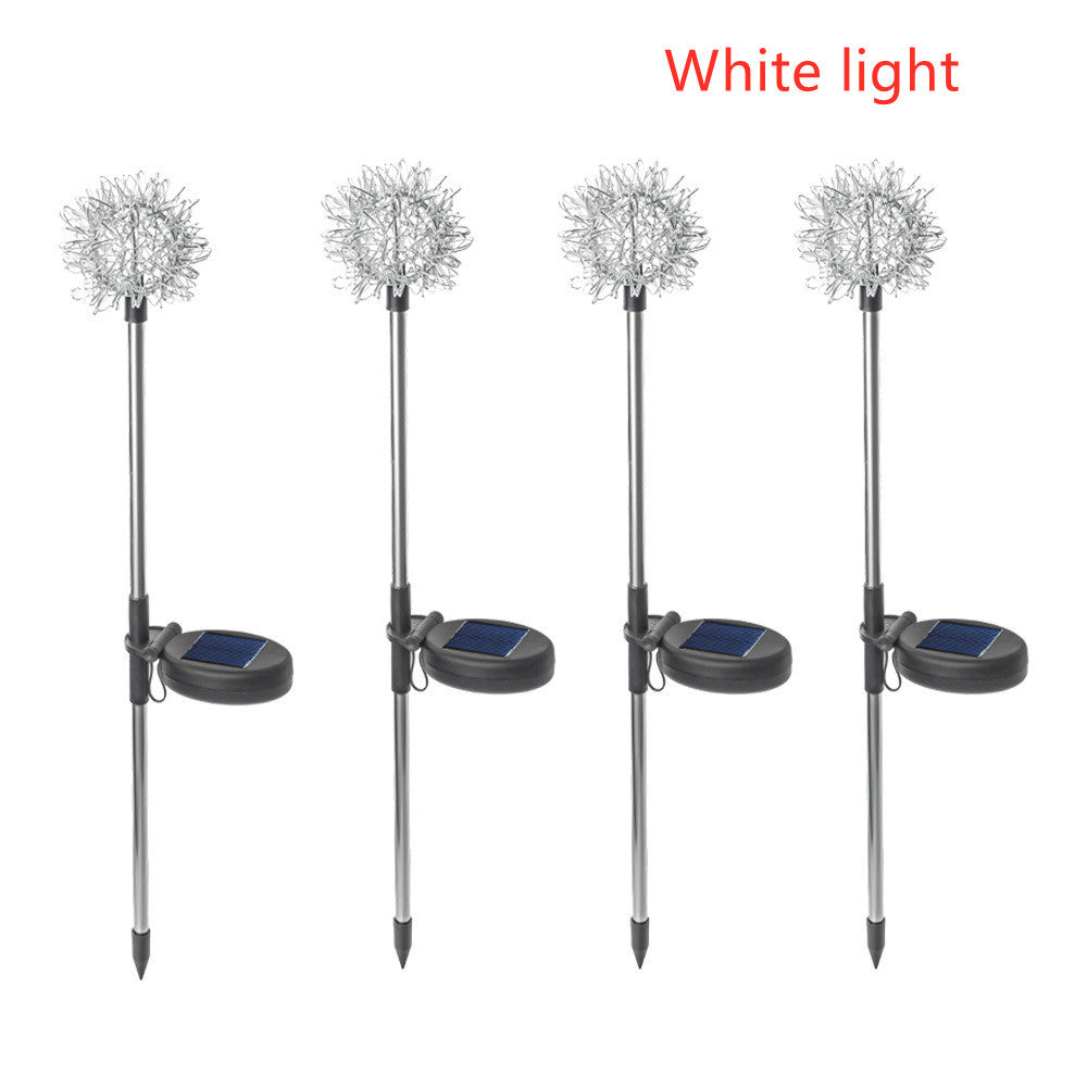 Solar Light Solar Dandelion Plug In Light Garden Decoration LED Light Outdoor
