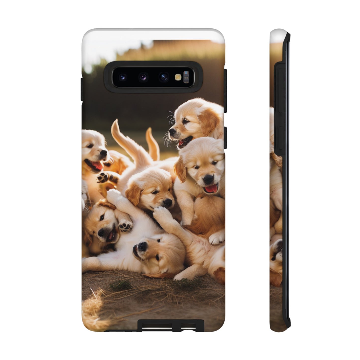 Tough Cases Golden Retriever Puppies