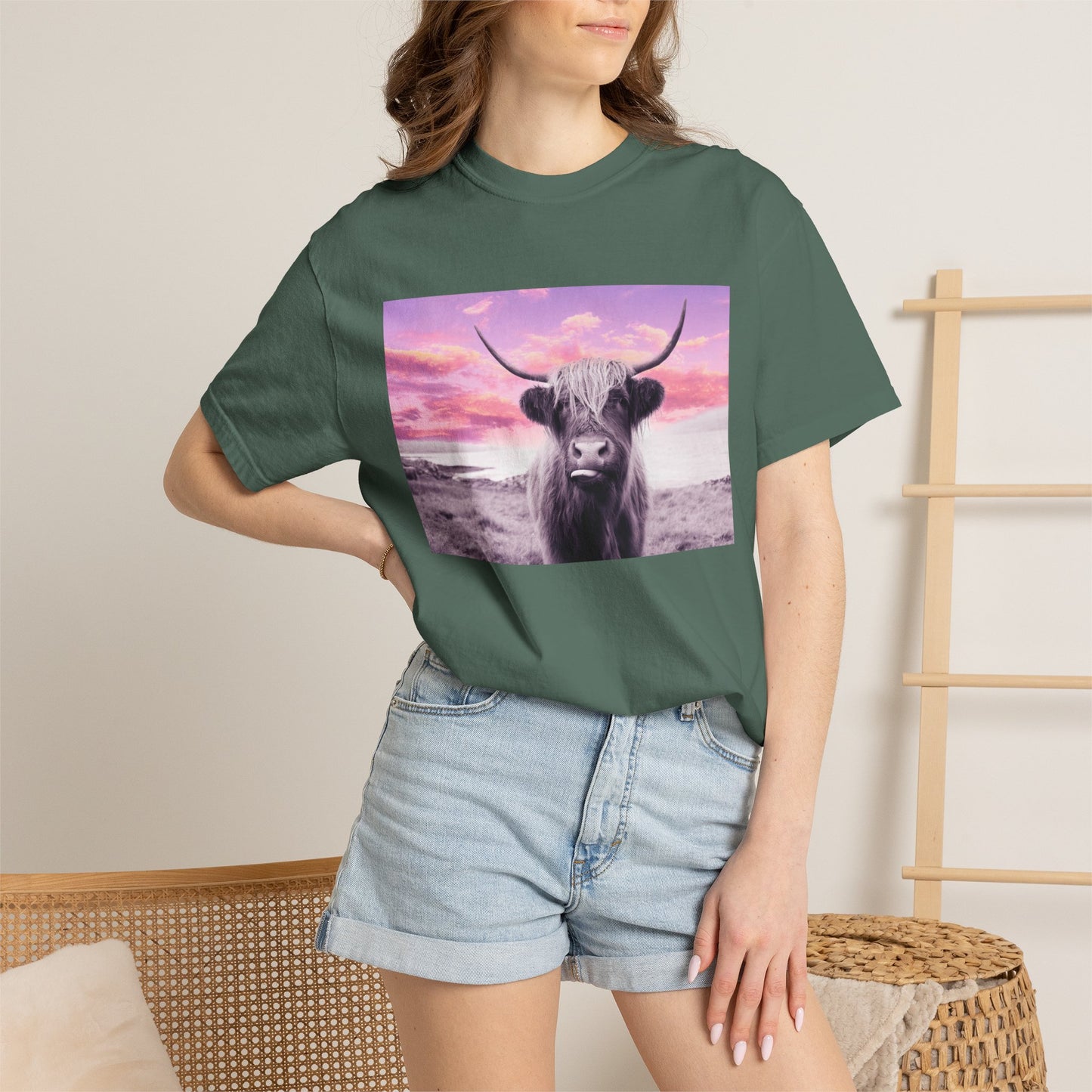 Highland Cow Tee