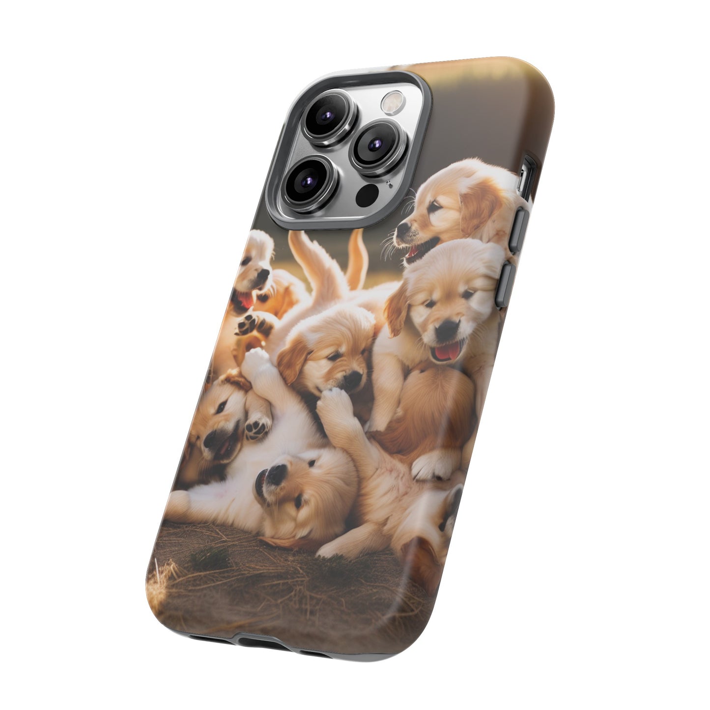 Tough Cases Golden Retriever Puppies