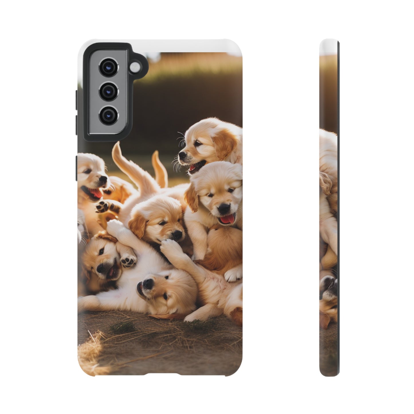 Tough Cases Golden Retriever Puppies
