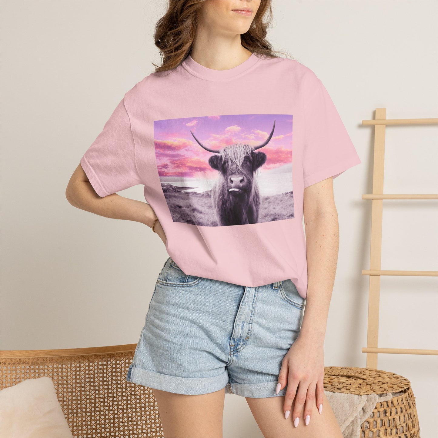 Highland Cow Tee