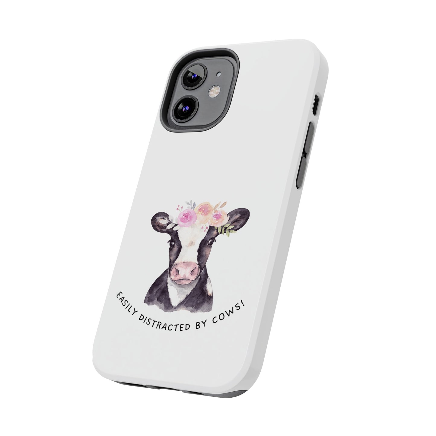 Easily distracted by Cows Tough Phone Cases