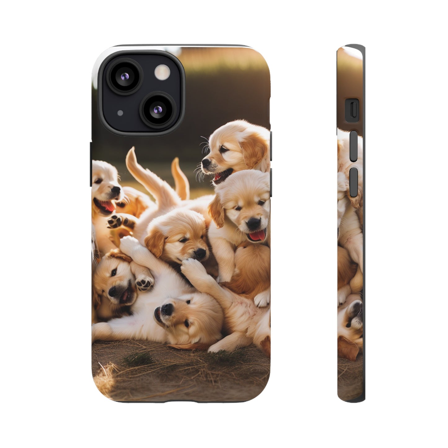 Tough Cases Golden Retriever Puppies