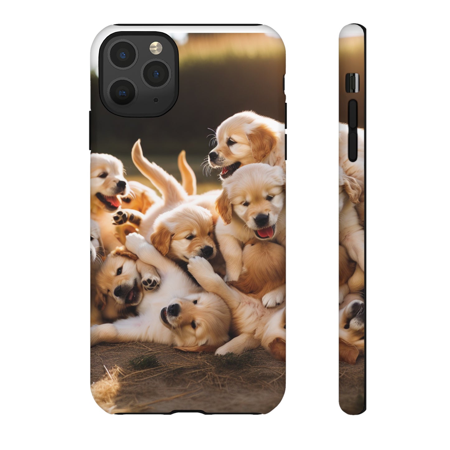 Tough Cases Golden Retriever Puppies