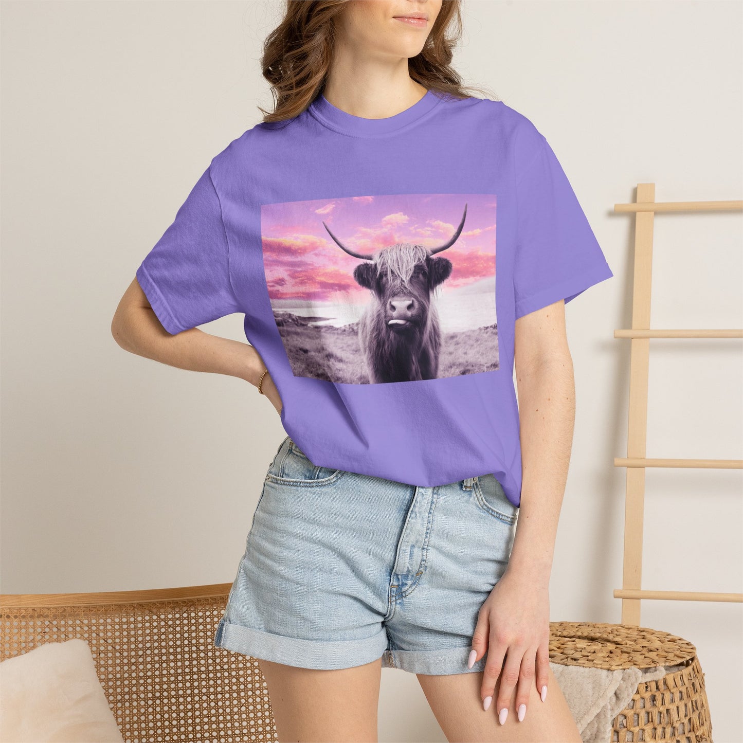 Highland Cow Tee
